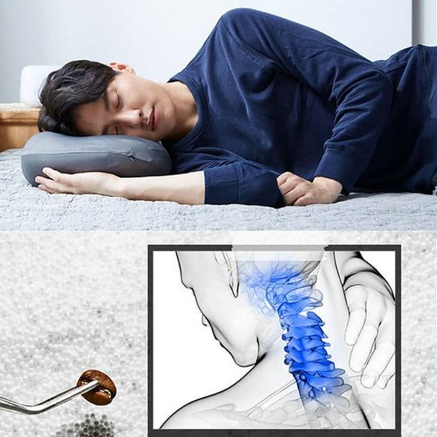 Billuyoard Almohada 3D de microfibra de alta para el cuello almohada creativa para la cabeza del cuello cojin de aire para dormir Juegos de cama No.03 Walmart en linea