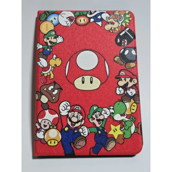 STAR- Amazon Fire Tablet Hd 8/8 Plus Red Mario Case