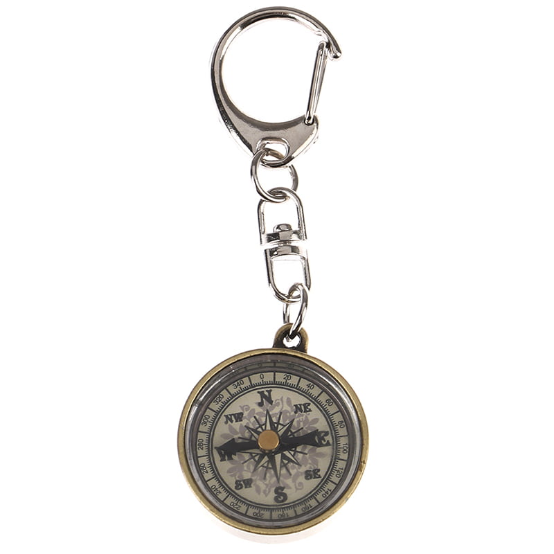 30pcs Key Chain Mini Compass Outdoor Camping Survival Keychain Compass Tool_vi 