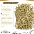 thumbnail image 6 of PMU Luau Bamboo Food Picks 4 Inch Party Decoration and Tableware Accessory (100/Pkg) Pkg/12, 6 of 7