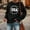 Black, variant on Usa Sweatshirts for Women: American Flag Patch Sweatshirt 4Th Of July Shirt Patriotic Star Graphic Pullover Tops Crew Neck Long Sleeve Loose Soft Long Sleeve Top 4Th Of July Outfit Black XXL