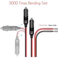 thumbnail image 3 of Pcs Cigarette Lighter Male Adapter With 16 Awg 12v/24v Universal Power Cable, For Car Power Inverter, Air Pump, Electric Mug, 3 of 5