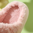 thumbnail image 6 of Penkiiy Warm Slippers for Women Winter Slippers Fall Winter Women Cute Slippers Flat Bottom Soft And Comfortable Warm Shoes Pink Slippers, 6 of 9