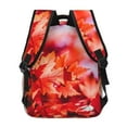 thumbnail image 4 of Fotbe Autumn Maple Leaves Pattern Casual Backpack for School, Travel, and Outdoor Activities - Durable, Lightweight, and Comfortable, 4 of 5