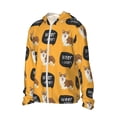 thumbnail image 2 of Sigee Corgi Print UPF50+ Men's Sun Protection Hoodie Shirt SPF UV Shirt Long Sleeve Fishing Outdoor Lightweight, S-3XL, 2 of 9