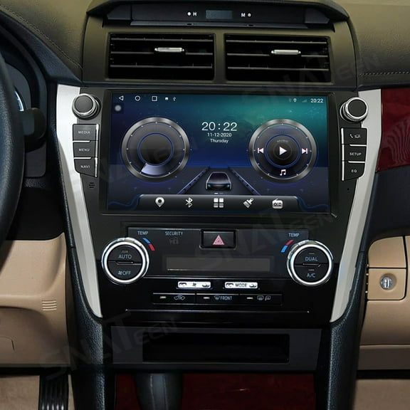 SNATEEN 10.1 inch Carplay Touch Screen Radio for Toyota Camry 2012 2013 2014 Models Universal Car GPS Navigation Multimedia Video Upgrade 4G Android 1080P Stereo Receiver Replaces Head Unit