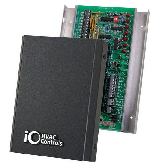 iO HVAC Controls ZP3-HPS 3-Zone 3H/2C Heat Pump/Dual Fuel Zone Panel