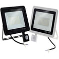 thumbnail image 1 of Foco LED para exteriores Laklulu de 50 W con sensor de movimiento, foco LED para exteriores superbrillante de 5000 lm, foco LED blanco frío de 6500 K, lámpara de seguridad impermeable IP66 para, 1 of 1