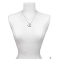 thumbnail image 3 of Delight Jewelry Goldtone 3-D Present with Crystal Miracles Ring Charm Necklace, 18", 3 of 4