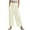 Beige, variant on Girls' Wide Leg Pants Baggy Elastic Waist Drawstring Casual Pants Trendy Loose Trousers with Pockets 5-14 Y