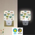 thumbnail image 5 of Cute Frog Head and Rainbow Night Light 2 Pack LED Nightlight Plug into Wall Dusk to Dawn Sensor Soft White, 5 of 7