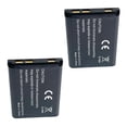 thumbnail image 2 of MaximalPower Replacement Battery Compatible with Olympus Li-42B Li-40B Li42B Li40B FE-230 Fuji NP-45 NP-45A Kodak KLIC-7006 EN-EL10 Pentax D-Li63 (2 Pack), 2 of 5