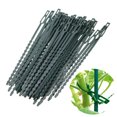 thumbnail image 1 of Coofit 100 Pcs Attaches de Câble Ajustables Réutilisables pour Plantes, Attaches Torsadées, Attaches à Glissière pour Jardin, 1 of 10