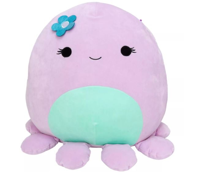 Squishmallow Official Kellytoy Plush 16" Violet The Octopus Ultrasoft Stuffed 