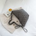 thumbnail image 4 of Bolso bandolera para mujer, bolso de bola de masa hervida de algodón, correa fruncida ajustable, bolso diario para mujer, 4 of 8