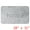 Grey, variant on Unique Bargains Funny Letters Bath Rugs Non Slip Washable Bath Mats White 16" x 24"