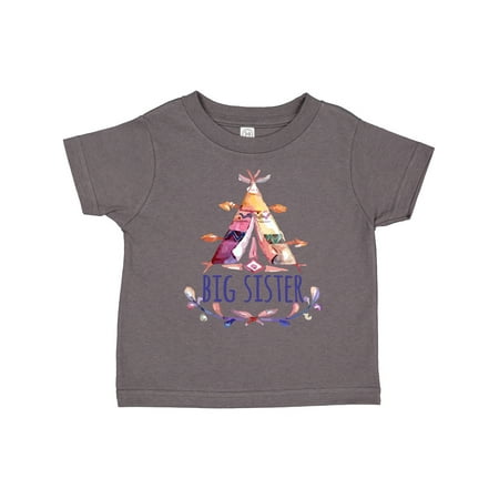 

Inktastic Big Sister Gift Toddler Toddler Girl T-Shirt