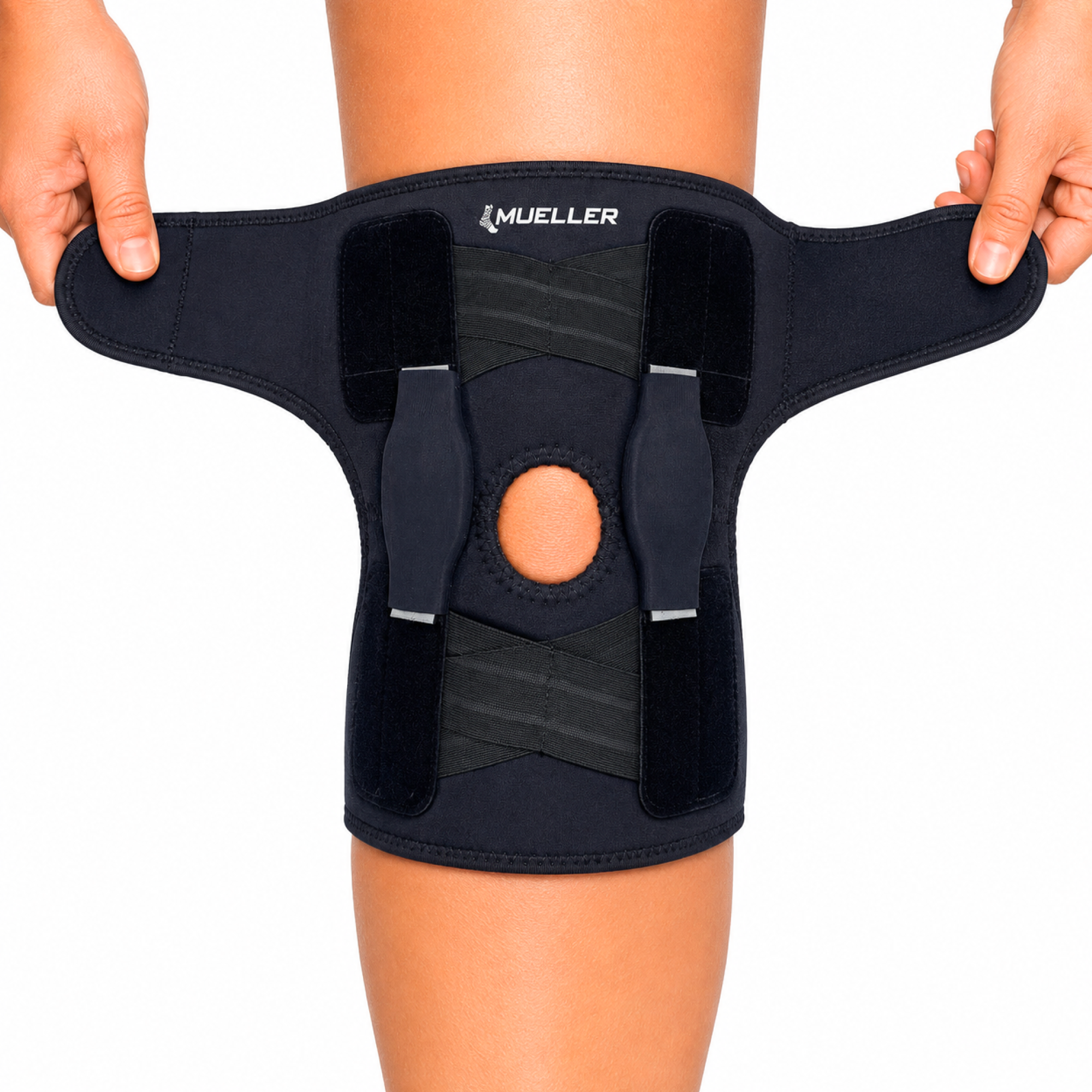 Mueller Adjustable Hinged Knee Brace, Black photo 4