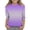 Purple 2, variant on BLTIBY Children Girls Boys Casual 3/4 Sleeve Sweatshirt Spring Fall Gradient Printed Kids Round Neck Loose Soft Tunic Fashion Pullover Top Blouse 2025 Purple 11-12 Years