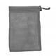 thumbnail image 4 of Bolsa pequeña de malla con cordón, ligera, con cierre de cordón Gris, 4 of 9