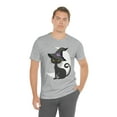 thumbnail image 6 of Bella Canvas 3001 Halloween Cat Shirt, Witchy Cat Bella Luna T-Shirt, 6 of 10