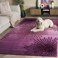 thumbnail image 3 of SAFAVIEH Soho Fiesta Geometric Area Rug, Purple, 5' x 8', 3 of 12