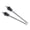 39cm, variant on 2Pcs Low Profile Bass Drum Legs Featuring Metal Construction And Wide Compatibility For Drummers Of Almost Levels