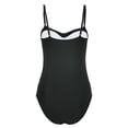 thumbnail image 5 of MKLEKYY Swimsuits for Women Women's Bandeau Swimsuits Front Swimwear Strapless Ruched Bathing Suits, 5 of 5