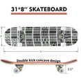 thumbnail image 2 of 100 geometric seamless patterns set black and white vector backgrounds Outdoor Skateboard Longboards 31"x8" Pro Complete Skate Board Cruiser, 2 of 5