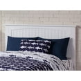 thumbnail image 2 of Full Wood Panel Headboard with USB Charging Station in White, 2 of 5