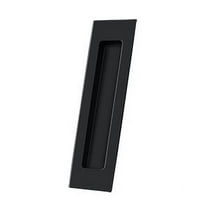 FP7178U19 7" x 1-7/8" x 3/8" Rectangular Flush Pull - Matte Black