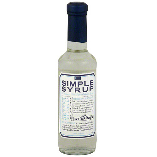Stirrings Simple Syrup, 12 oz (Pack of 6)