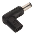 thumbnail image 1 of Adaptador Tipo C A 6,0x3,7 Mm, Chip Inteligente E Mark Eficiente Adaptador Compacto USB C A CC Carga Rápida De 90 Grados Para Computadora Portátil, 1 of 7