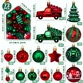 thumbnail image 2 of PayUSD 72PCS Christmas Ornaments Balls for Xmas Christmas Tree Shatterproof Christmas Decorations Hanging Ball Set for Holiday Wedding Party Indoor Outdoor, 2 of 9