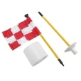 thumbnail image 3 of Backyard Training Supplies,  Yard Practice Set Waterproof Sloped Bottom Bright Color 2 Section Detachable  For Training White Red Grid, 3 of 8