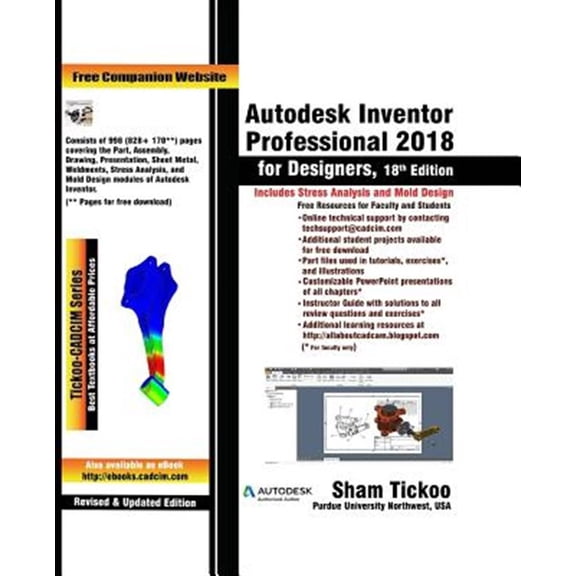Pre-Owned Autodesk Inventor Professional 2018 for Designers