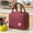 Red, variant on Small Tote Bag for Men Women Lunch Bags Work under Womens with Containers Travel Luggage Lunchbox Women's Shoulder Strap