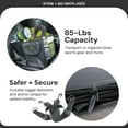 thumbnail image 6 of Auto Joe Collapsible Trunk Organizer, Storage Caddy & Straps for Accessories, ATJ-CTSO-BLK, 6 of 6