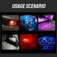 thumbnail image 4 of W5W Led T10 Car Light COB Glass 6000K White Car Interior Car License Plate Light Dome Reading Light DRL Bulb Style 12V, 4 of 4