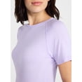 thumbnail image 4 of Avia Women's Seamless Tee with Short Sleeves, Sizes XS-XXXL, 4 of 5