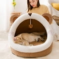 thumbnail image 4 of Casa para perros y gatos, cueva, cama para dormir, suave, nido cálido para el hogar METRO, 4 of 9