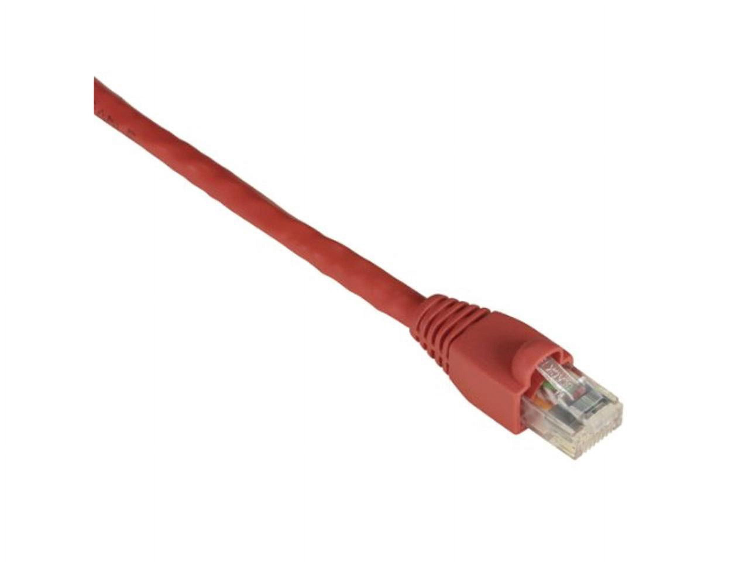 Black Box GigaTrue CAT6 550-MHz Stranded Ethernet Patch Cable - Unshielded, PVC, Snagless, RJ-45, Red, 25-ft.
