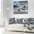 thumbnail image 3 of Designart Beautiful Porthcothan Bay - Seashore Throw Pillow - 16x16, 3 of 5