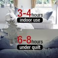 thumbnail image 4 of Premium Classic Rubber Hot or Cold Water Bottle with Cute Stuffed Animal Cover (1Liter), 4 of 5