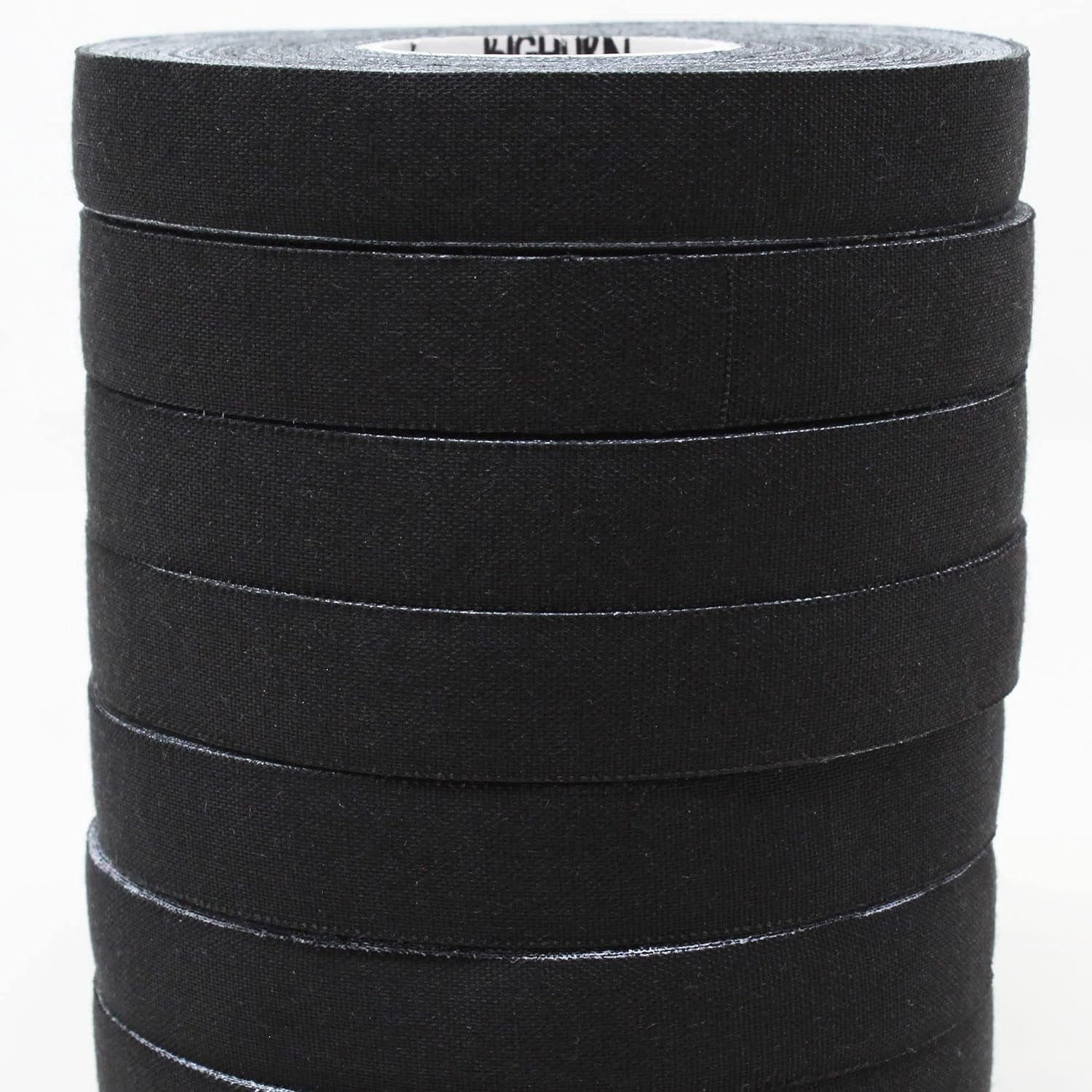 Bighorn Athletics Premium Competition Jiu-Jitsu Finger Tape, 8-Rolls, 50% Stronger Material, Residue-Free (0.5-Inch, Black)