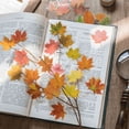thumbnail image 1 of Serie de libros de hojas, plantas y naturaleza, pegatinas de otoño, bolsas de papel, material para cuadernos, 1 of 1