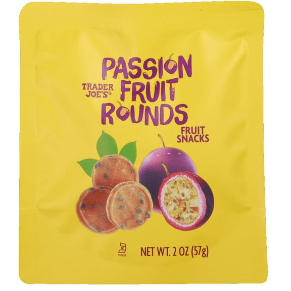 Pack of 2 - TJs Passion Fruit Rounds 2 Oz