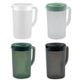 thumbnail image 1 of Pitcher with Lid Fridge Jug Water Jug with Handle for Home Restaurant Juices White, 1 of 8