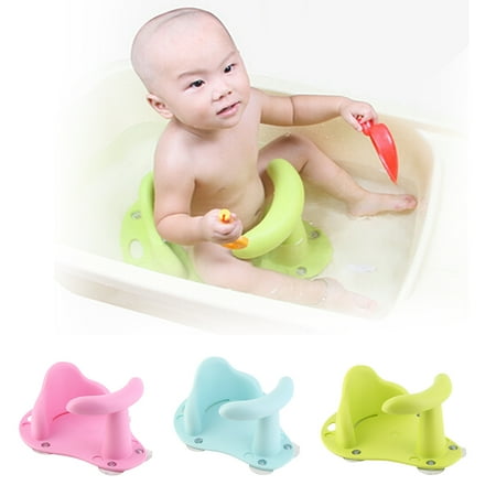 - Baby Bath Tub Ring Seat Infant Child Toddler Kids Anti Slip Safety Chair