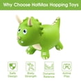 thumbnail image 3 of Juguete hinchable con forma de dinosaurio HotMax de Bouncy Horse para niños, 3 of 7